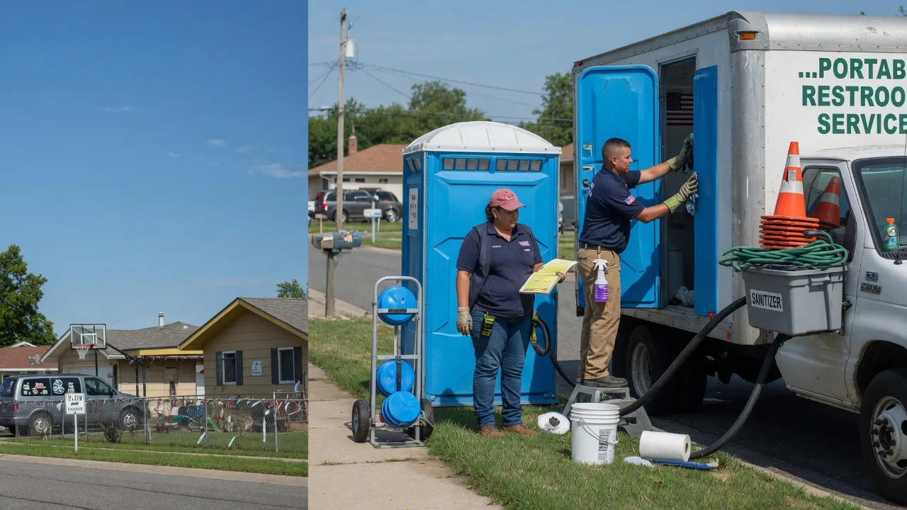 Portable Toilet Rental in River Falls, WI near me